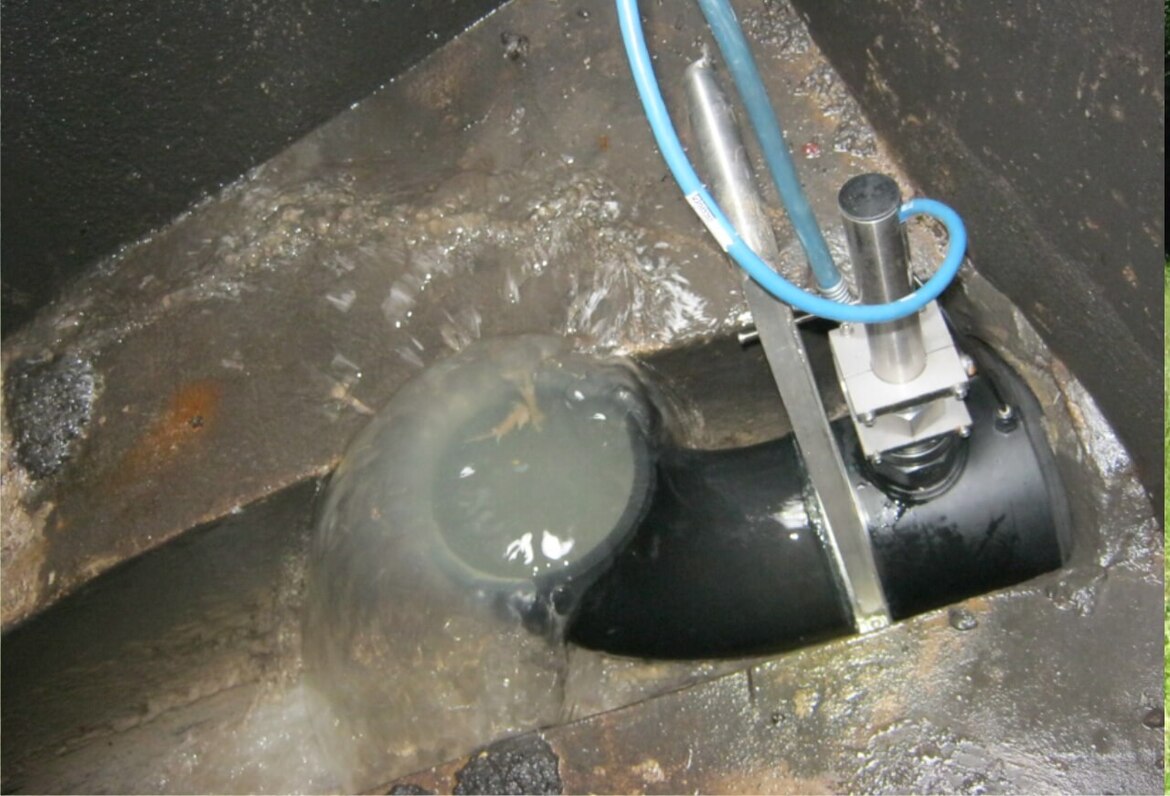 Nivus Pipe Profiler zur Dükerung Nivus Pipe Profiler erzwingt Vollfüllung